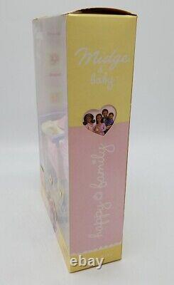 Friends of Barbie Midge Baby Happy Family 2002 African American Mattel #56664