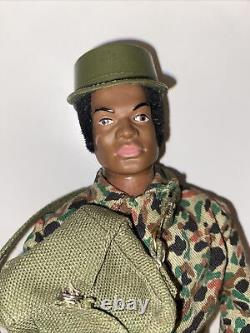 GI JOE Action Doll Hasbro Original Vintage 1964 12 Figure African American