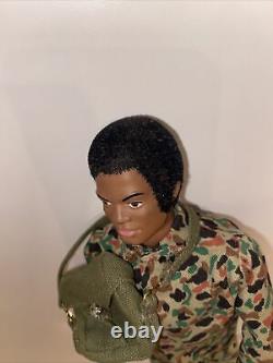 GI JOE Action Doll Hasbro Original Vintage 1964 12 Figure African American