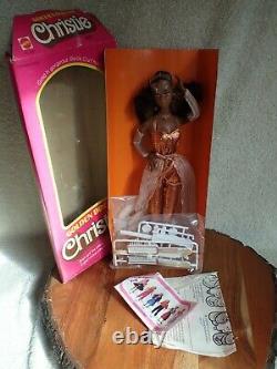 GOLDEN DREAM Black CHRISTIE Doll NIB #3249 Rare Barbie 1980