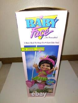Galoob 1990 Baby Face So Funny Natalie African American Doll