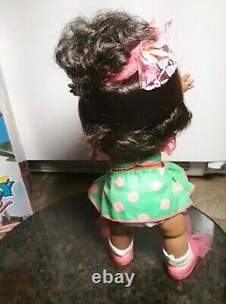 Galoob 1990 Baby Face So Funny Natalie Black African American Doll