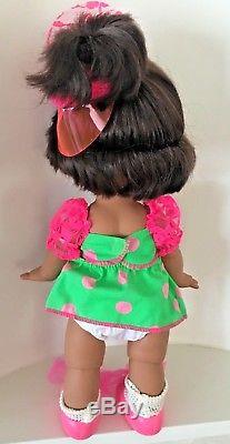 Galoob Baby Face Doll So Funny Natalie MOOB African American AA EUC RARE & Box
