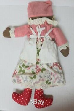 Georgene Beloved Belindy 18 Cloth Rag Doll Raggedy Ann Andy Mammy Vintage