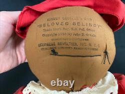 Georgene Johnny Gruelle's Own Beloved Belindy Rag Doll Raggedy Ann 1926 18