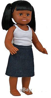 Get Ready African American Girl Doll 632 Doll 16H X 6 L X 3 W NEW