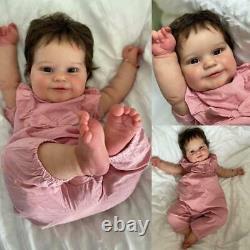 Gifts Baby Doll Real Soft Silicone 24'' Reborn Maddie Toddler Girl Newborn Dolls