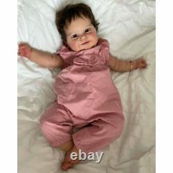 Gifts Baby Doll Real Soft Silicone 24'' Reborn Maddie Toddler Girl Newborn Dolls