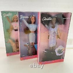 Glam N Groom Barbie Teresa Christie Complete Set 1999 NOS Ruby Keeley Lacey