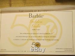 Golden Gala Silkstone Barbie African American- 2009 Convention NRFB LE600