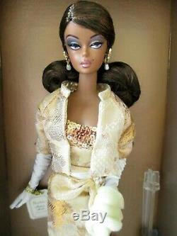 Golden Gala Silkstone Barbie African American- 2009 Convention NRFB LE 600
