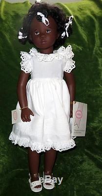Gotz 25 African American Doll Fanouche