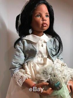 Gotz Artist Doll Marita by Hildegard Gunzel 28 Vinyl African American Ethnic