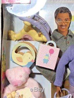 Grandma Happy Family African American Barbie Doll Grandmother Dented Box