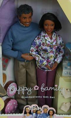 HAPPY FAMILY Black GRANDMA'S & GRANDPA KITCHEN African-American AA Midge in-laws