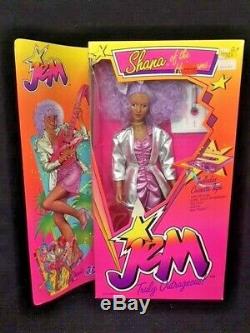 HASBRO 1985 JEM & The Holograms SHANA Doll MISB