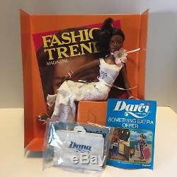 HTF Vtg Kenner Dana Cover Girl African American Black Darci Doll New Opened Box