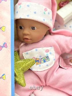 HTF Zapf Creation Mini Chou Chou Baby Doll 8 African American Brown Eyes Girl