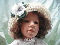 Halley By Artist Elissa Glassgold Le Of 600 African American Porcelain Doll