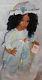 Handmade Collectible 24 African American Porcelain Doll by Paradise Galleries