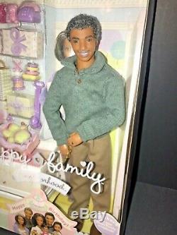 Happy Family Grandpa Barbie Doll African American AA Grandfather for Midge Baby
