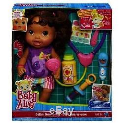 Hasbro Baby Alive BETTER NOW BABY Interactive African American NIB