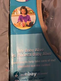 Hasbro Baby Alive My Baby Alive Interactive light Skin African American Doll