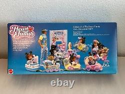 Heart Family Visits Disneyland Park Mom & Baby AA African American Barbie Doll