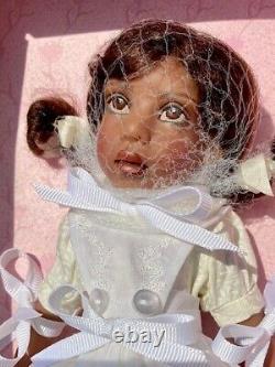 Helen Kish 2020 UFDC African American (AA) Bravest Little Girl Doll Signed