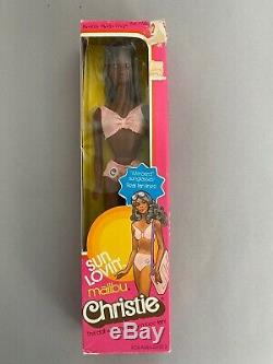 Htf Vintage 1978 Sun Lovin' Malibu Christie Barbie Steffie Face # 7745 Nrfb