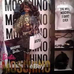 IN STOCK AA African American Moschino Barbie NRFB