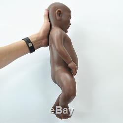IVITA 18'' African American Silicone Reborn Baby Girl Teahing Toll Kid Toy