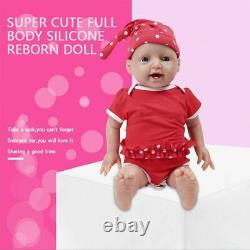 IVITA 20inch Full body soft silicone reborn baby doll Alive Girl Simulation Toy