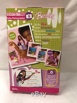 I can be baby photographer African American Barbie doll VERY RARE