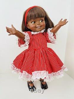 Ideal BLACK African American Giggles Doll 1960's Mommy Made Dress NOT WORKING