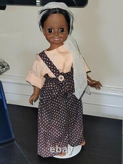 Ideal Crissy Family Doll African American Velvet with Cut Hair 1971 (see descr)