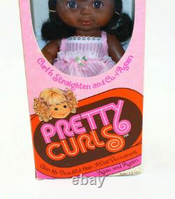 Ideal Doll Pretty Curls African American Baby Doll in Original Box NRFB 1980