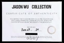 Integrity Jason Wu AYMELINE Plum FR doll Fall 2019 Net-a-Porter LE #159/500 MIMB