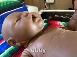JESMAR African-American Baby Girl Anatomically Correct Reborn Doll