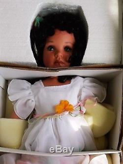 Jamaica Porcelain Doll By Kelly RuBert African American 24 inches NEW IN BOX