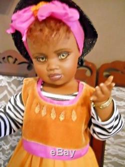 Jan McLean Doll Grace, 293/3500 COA, MINT, 21 Tall, African American, LE