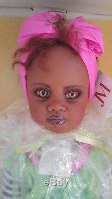 Jan Mclean Grace Sitting African American Doll 2001 #123/3500 21