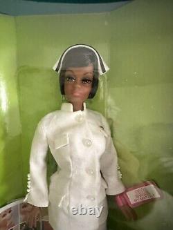 Julia 50th Anniversary Diahann Carroll Barbie Doll 2008 NIB Distressed Box