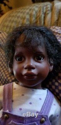 KEISHA MAGIC ATTIC CLUB 18 African American Doll by Robert Tonner EUC