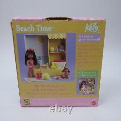 Kelly Barbie Beach Time African American AA Girl Doll Play Set 2004