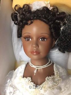 Kingstate Doll Prestige African American Porcelain Bride Genese 1606/3500