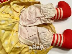 Knickerbocker Beloved Belindy Raggedy Ann Mammy Black Rag Doll 16 Vintage