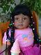 LIghtly Reborn 22 Toddler Girl Doll African American Chantelle