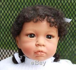 Lee Middleton 2001 FIRST GENERATION AFRICAN AMERICAN 27 DOLL Eva Helland AA