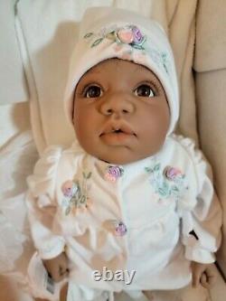 Lee Middleton Africian American Doll By Reva Schick SOFT AND INNOCENT NIB